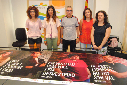 La presentació de la campanya al consell comarcal.