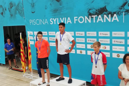 Els nadadors lleidatans van pujar ahir al podi del Campionat de Catalunya en vuit ocasions.