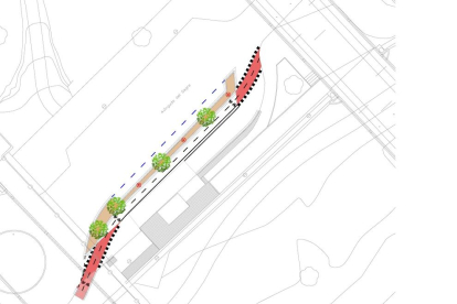 La Paeria mejora la movilidad el entorno de la báscula municipal de la Avenida del Segre
