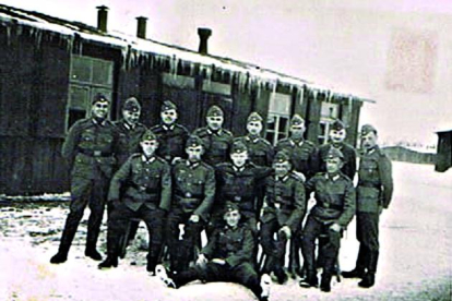 Fotografías de Alberto Winterhalder como soldado del Ejército alemán. 