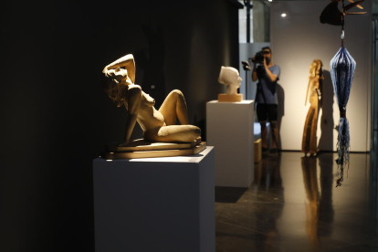 El Institut d’Estudis Ilerdencs acoge desde ayer las 25 mejores esculturas del premio Sant Jordi.