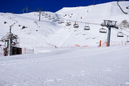 Las pistas de Boí-Taüll, en la Alta Ribagorça, tras la nevada de esta semana.