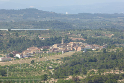 Vista panoràmica del municipi de Bovera.