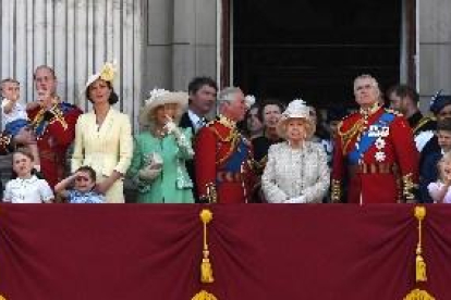 La reialesa britànica celebra els 93 anys d'Isabel II amb una desfilada de gala