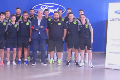 Plantilla per a aquesta temporada del Lamsauto Futsal Lleida.