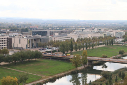 Vista del campus de Cappont de la UdL.