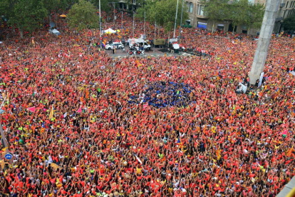 La manifestación de la tarde en Barcelona se podrá ver en ambas cadenas.