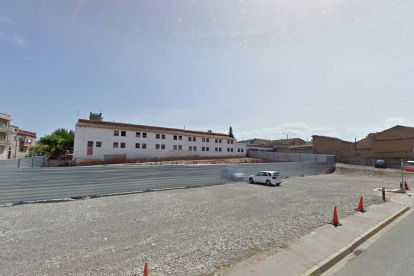 Espai on s'ubicarà el nou Arxiu Comarcal de les Garrigues, a l'antiga caserna de la Guàrdia Civil