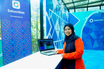 Hajjah Hasni Zarina, directora general de la compañía SalamWeb Technologies.