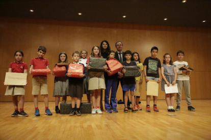 El acto de entrega de premios se llevó a cabo ayer en el Auditori Enric Granados de Lleida. 