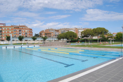 La piscina principal del complejo. 
