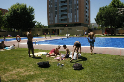La piscina municipal del barri de Cappont en una imatge d'arxiu.