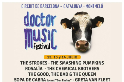 El cartel definitivo del Doctor Music Festival