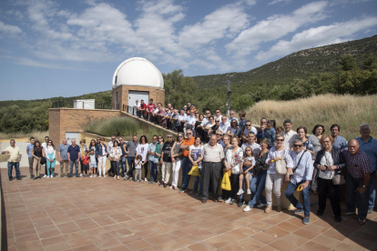 La fiesta anual incluyó una visita al Parc Astronòmic del Montsec, el pasado domingo.  