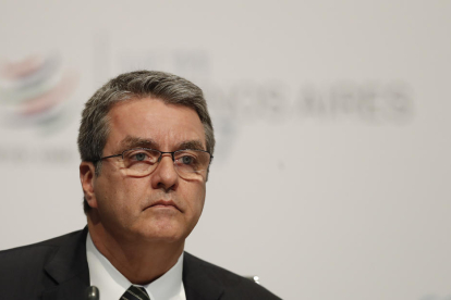 Roberto Acevedo, director General de la OMC.