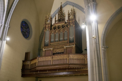 L’orgue de Sant Agustí de Cervera va ser adquirit el 1895.