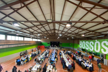 Más de 400 personas en la comida de la Era Mongetada en Bossòst.