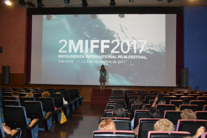 L’edició passada del festival de cine de Mequinensa.