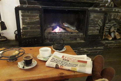 Per esmorzar, cafè i SEGRE.