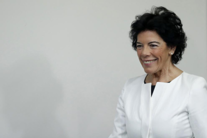 La ministra portavoz del Gobierno, Isabel Celaá.