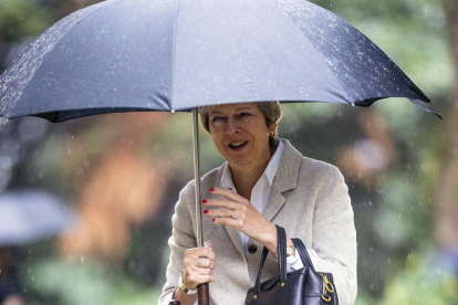 La primera ministra britànica, Theresa May.