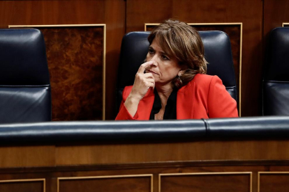 La ministra de Justicia, Dolores Delgado, asegura que en 25 años coincidió tres veces con Villarejo.