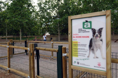 La Paeria obre un tercer parc destinat per a gossos