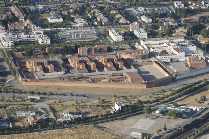 Vista aérea de las instalaciones del Centre Penitenari Ponent. 