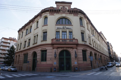 L’Escola del Treball de Lleida, on s’intervindrà la teulada.