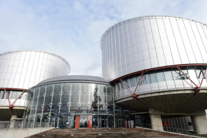 El edificio del Tribunal Europeo de Derechos Humanos.