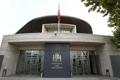 Imagen de archivo de la sede de la Audiencia Nacional, en Madrid. 