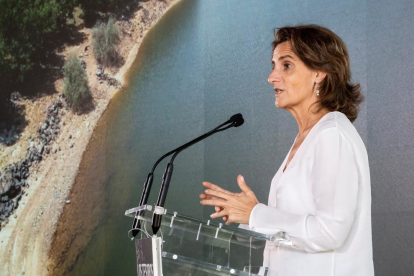 La ministra per a la Transició Ecològica, Teresa Ribera.