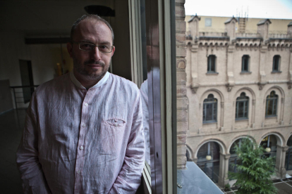 Carles Feixa, en la UdL. Hoy es catedrático de Antropología Social en la Pompeu Fabra.