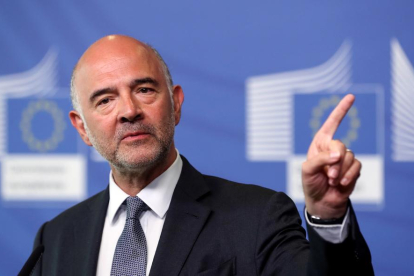 El eurocomisario de Asuntos Económicos y Monetarios, Pierre Moscovici.