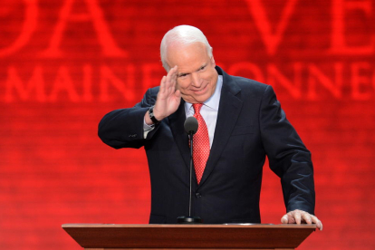 El senador McCain en una imagen de archivo.