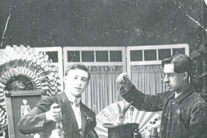 Imagen promocional de Josep Antó, que protagonizó espectáculos de mentalismo y prestidigitación a principios del siglo XX.