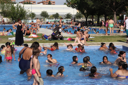 Imagen de archivo de las piscinas de Balàfia de Lleida.