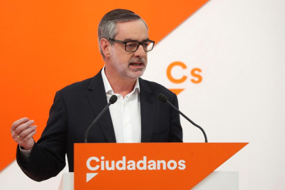 El secretari general de Ciutadans, José Manuel Villegas.