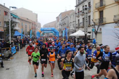 La prova va vorejar els 800 participants que s’havia marcat com a objectiu l’Associació Esportiva Xafatolls.