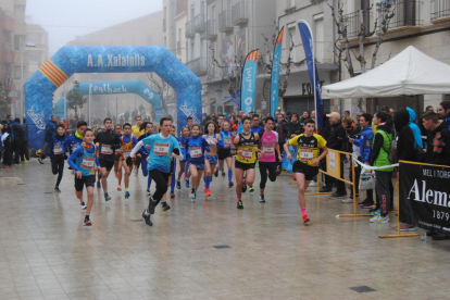 La prueba rozó los 800 participantes que se había marcado como objetivo la Associació Esportiva Xafatolls.