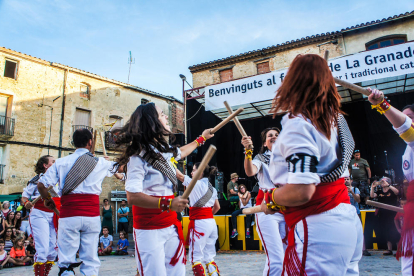 Ball de bastons, novetat folklòrica al Festival de la Granadella.