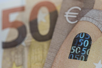 Imatge dels nous bitllets de 50 euros.