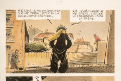 història. El còmic beu del dia a dia de la gent de postguerra en una ciutat com Barcelona.