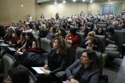 La jornada de orientación profesional, ayer en la UdL. 