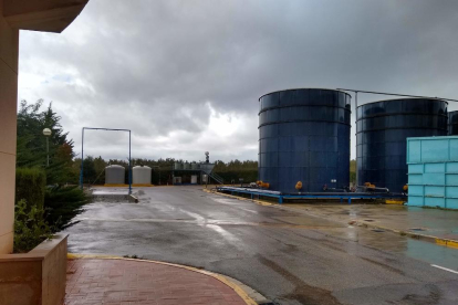 Imagen reciente de las instalaciones de Tracjusa, en Juneda.
