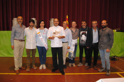 Premio al chef Joël Castanyé en El Palau