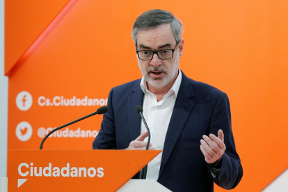 El secretari general de Ciutadans (Cs), José Manuel Villegas.