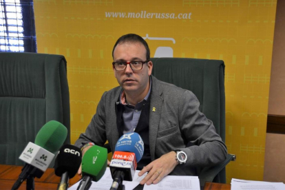 El alcalde de Mollerussa, Marc Solsona.