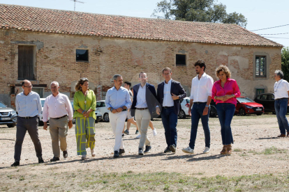 Presentó ayer en Gimenells el programa de los populares para la agricultura y la industria agroganadera y aseguró que “el agua será prioridad número uno” si gobierna