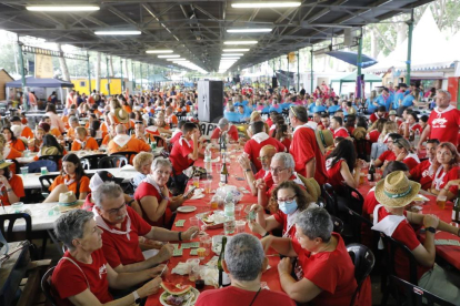 La fiesta gastronómica genuinamente leridana ha reunido a 115 peñas y 200.000 visitantes.